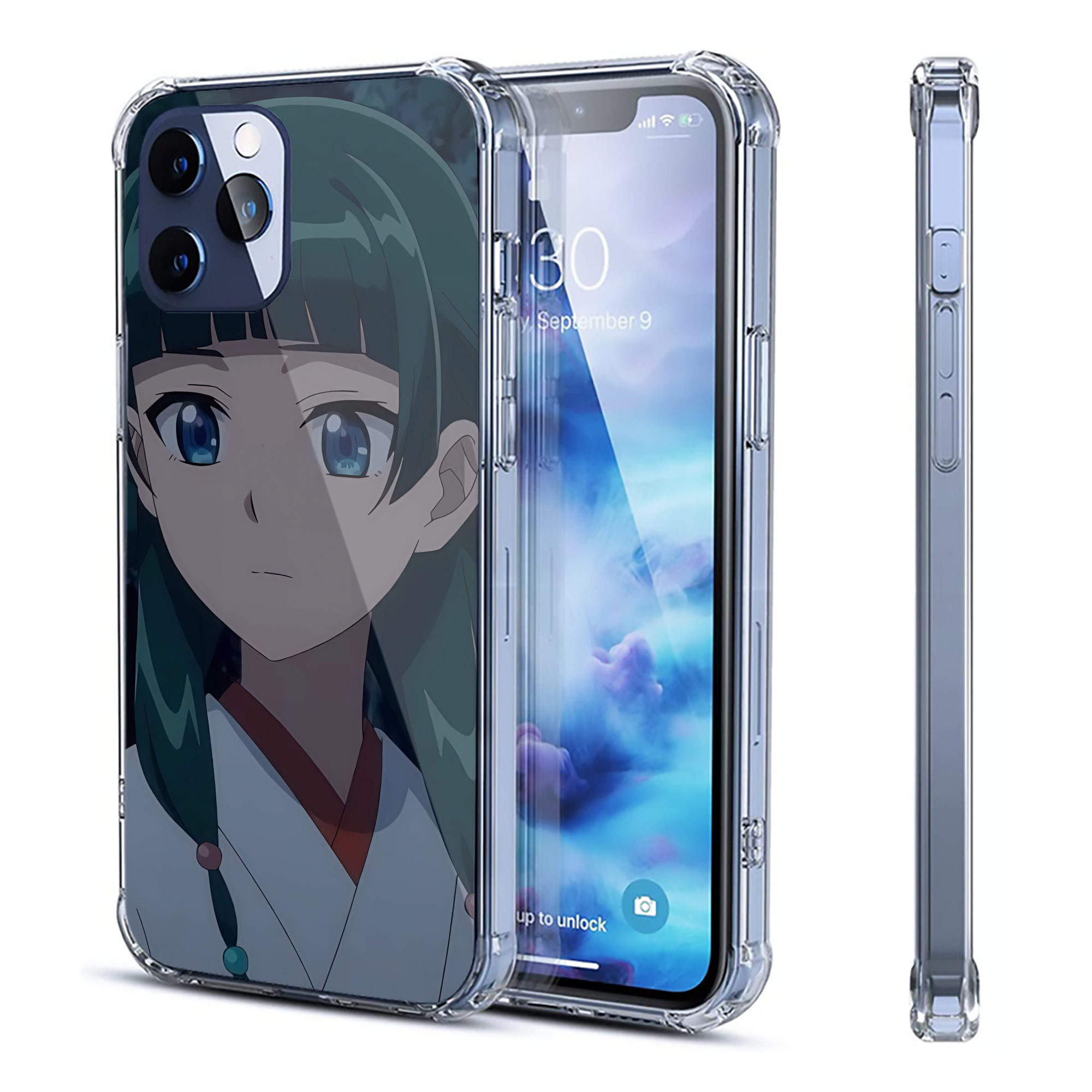 （画像用） 薬屋のひとりごと The Apothecary Diaries 【iPhone 12シリーズ対応】透明スマホケース（クリアソフトケース）